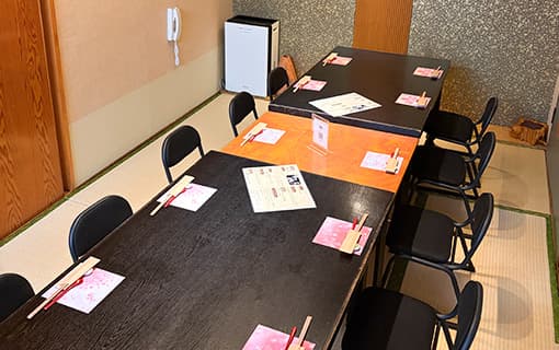 10名様でのご利用例