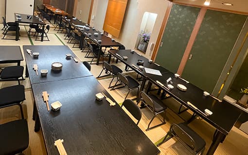 35名様でのご利用例